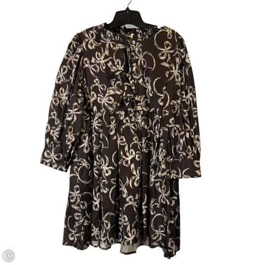 Dress Casual Short By Jodifl In Brown, Size: L