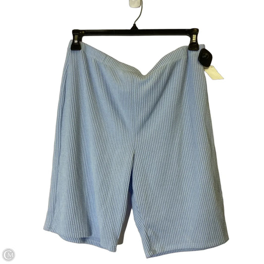 Shorts By Clothes Mentor In Blue, Size: 2x