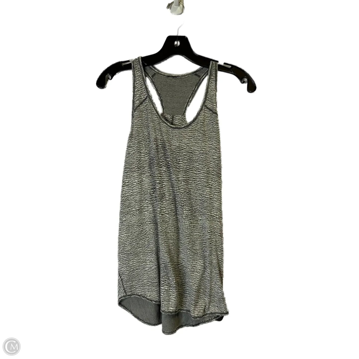 Athletic Tank Top By Lululemon In Grey, Size: M