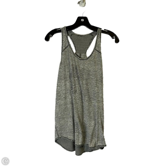 Athletic Tank Top By Lululemon In Grey, Size: M