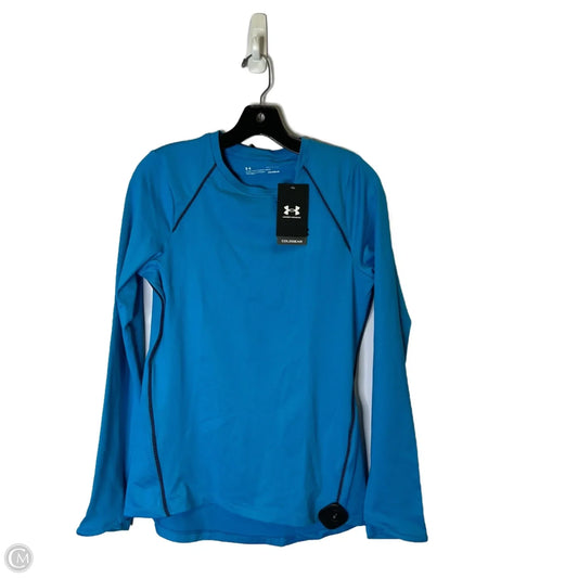 Athletic Sweatshirt Crewneck By Under Armour In Blue, Size: S
