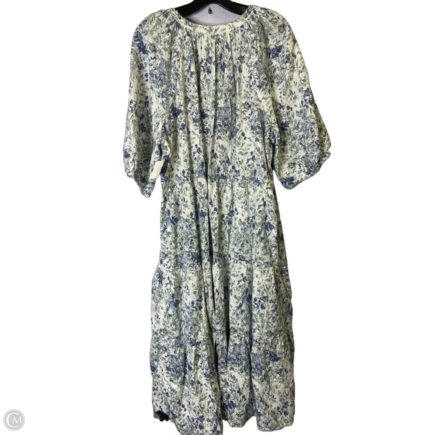 Dress Casual Midi By Wonderly In Floral Print, Size: Xxl