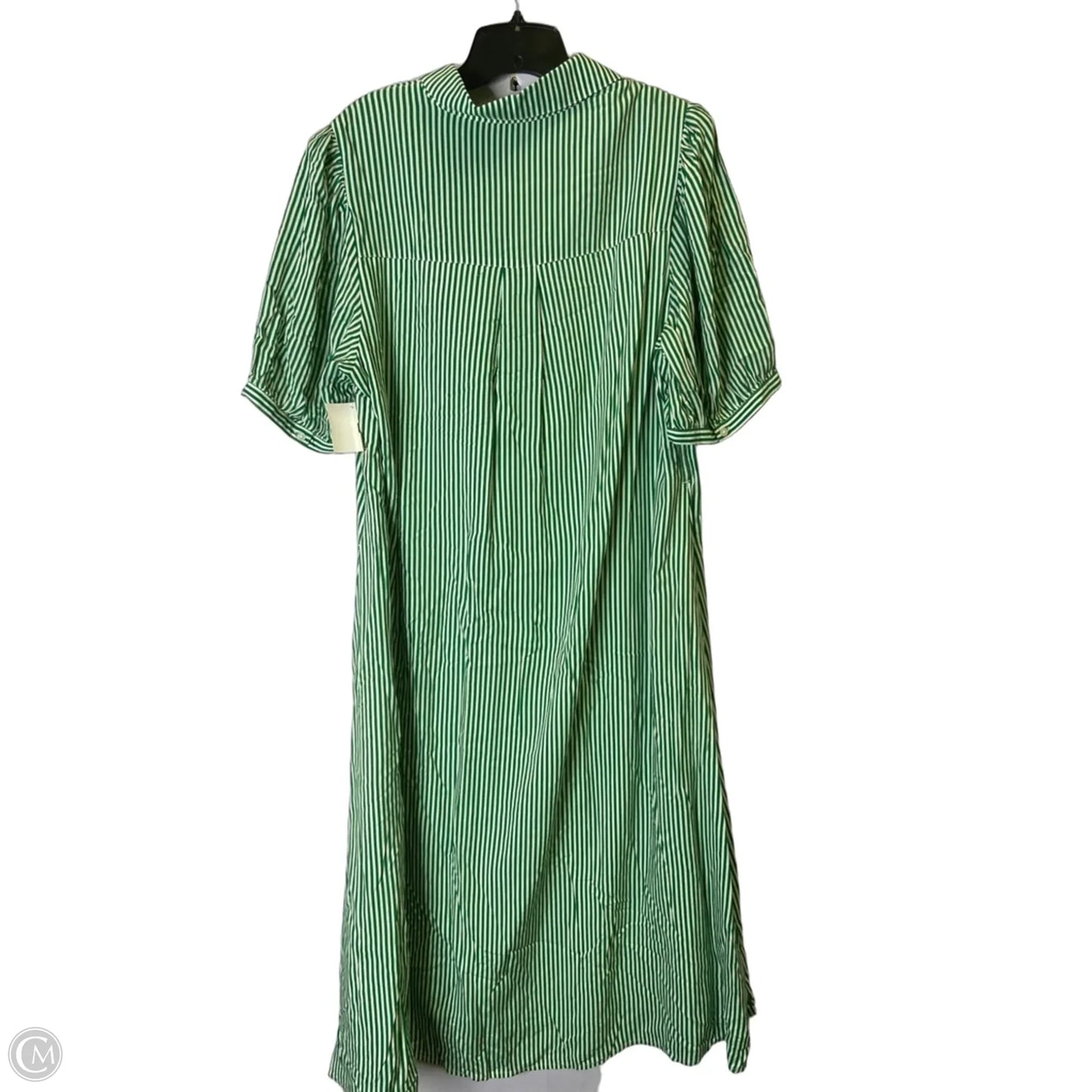 Dress Casual Midi By Crown And Ivy In Green, Size: 2x