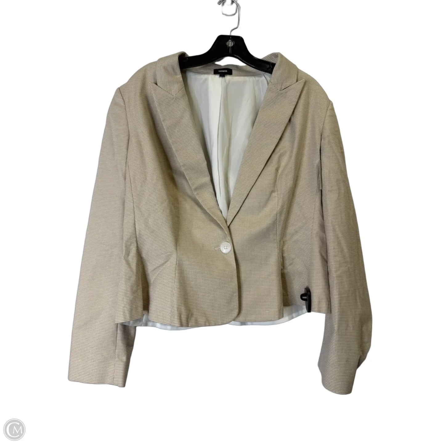 Blazer By Express In Tan, Size: L