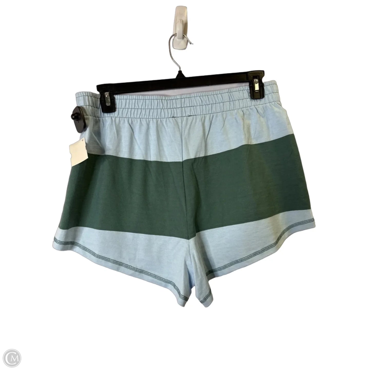 Athletic Shorts By Free People In Blue & Green, Size: Xl