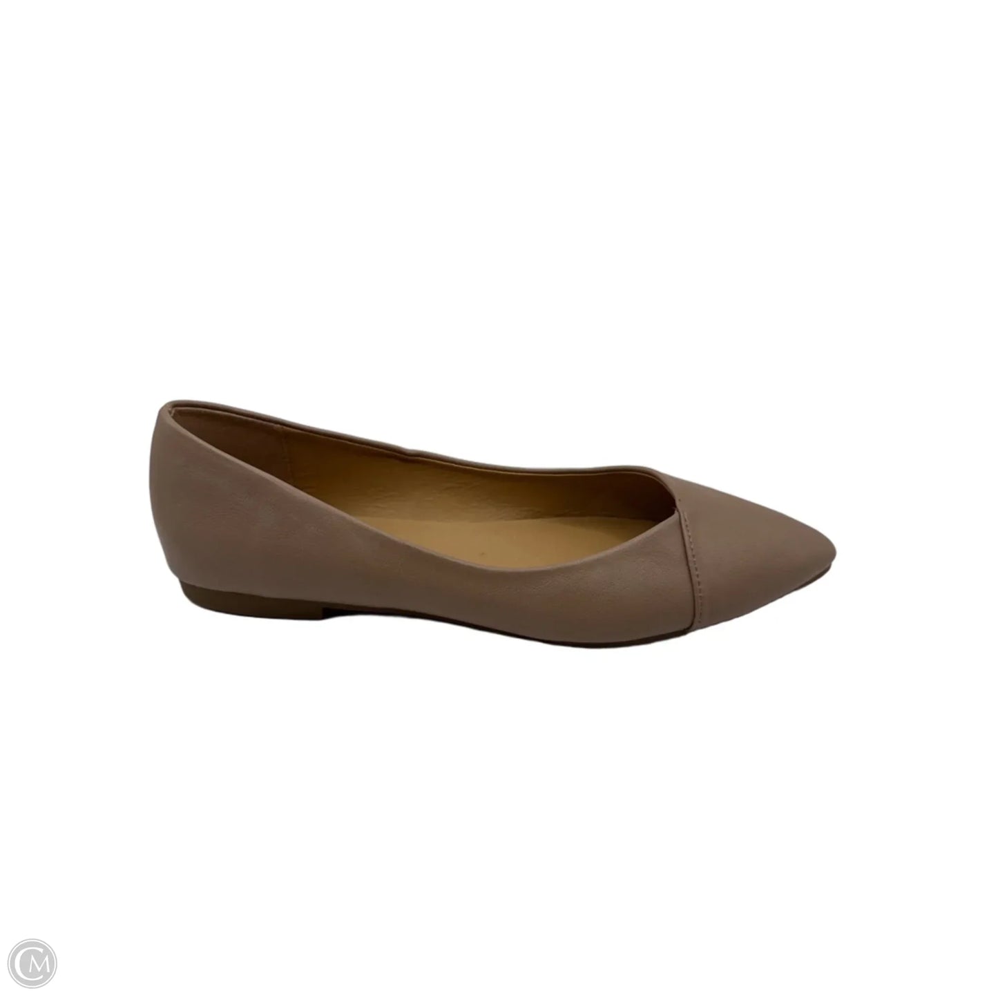 Shoes Flats By Clothes Mentor In Tan, Size: 11