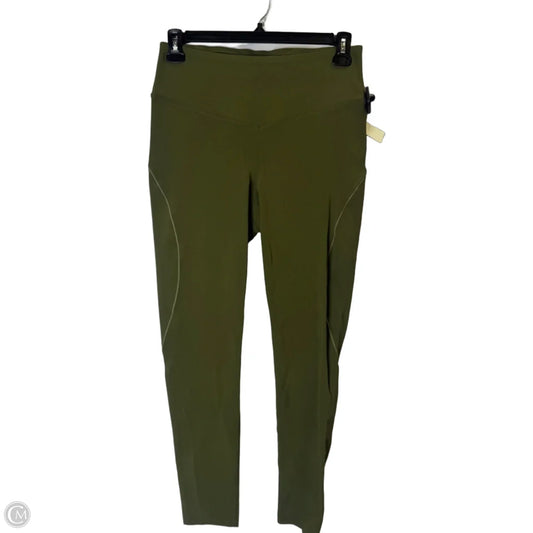 Athletic Leggings By Free People In Green, Size: L