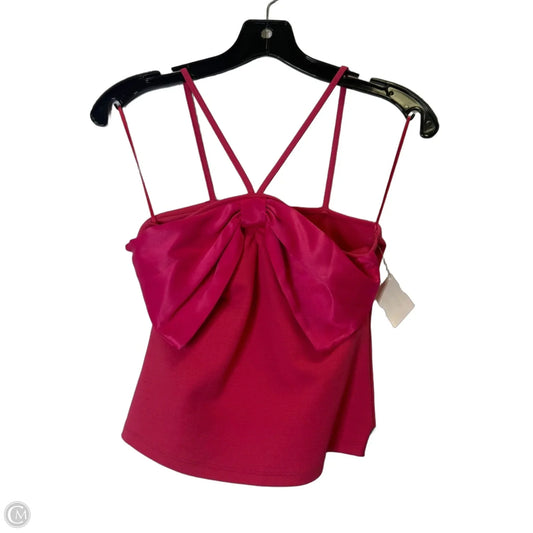 Top Sleeveless By Maeve In Pink, Size: Xxs