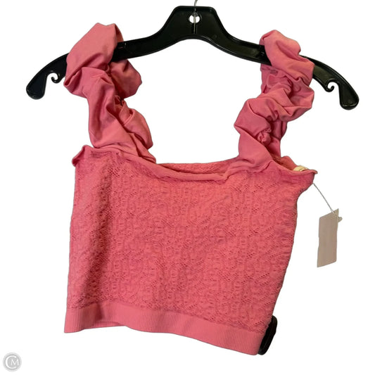 Top Sleeveless By Anthropologie In Pink, Size: Xs
