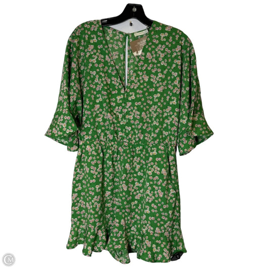 Romper By Lush In Green, Size: M