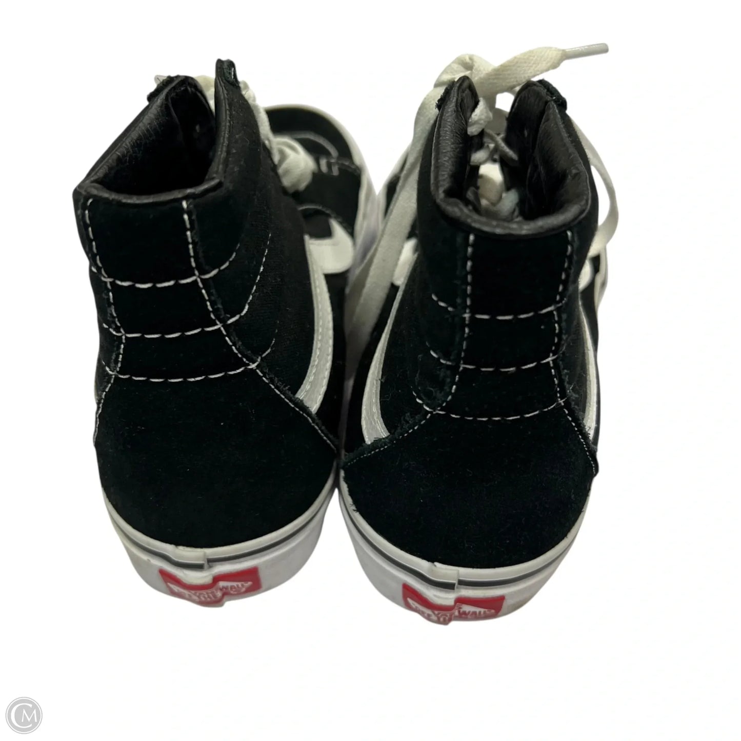 Shoes Sneakers By Vans In Black, Size: 8.5