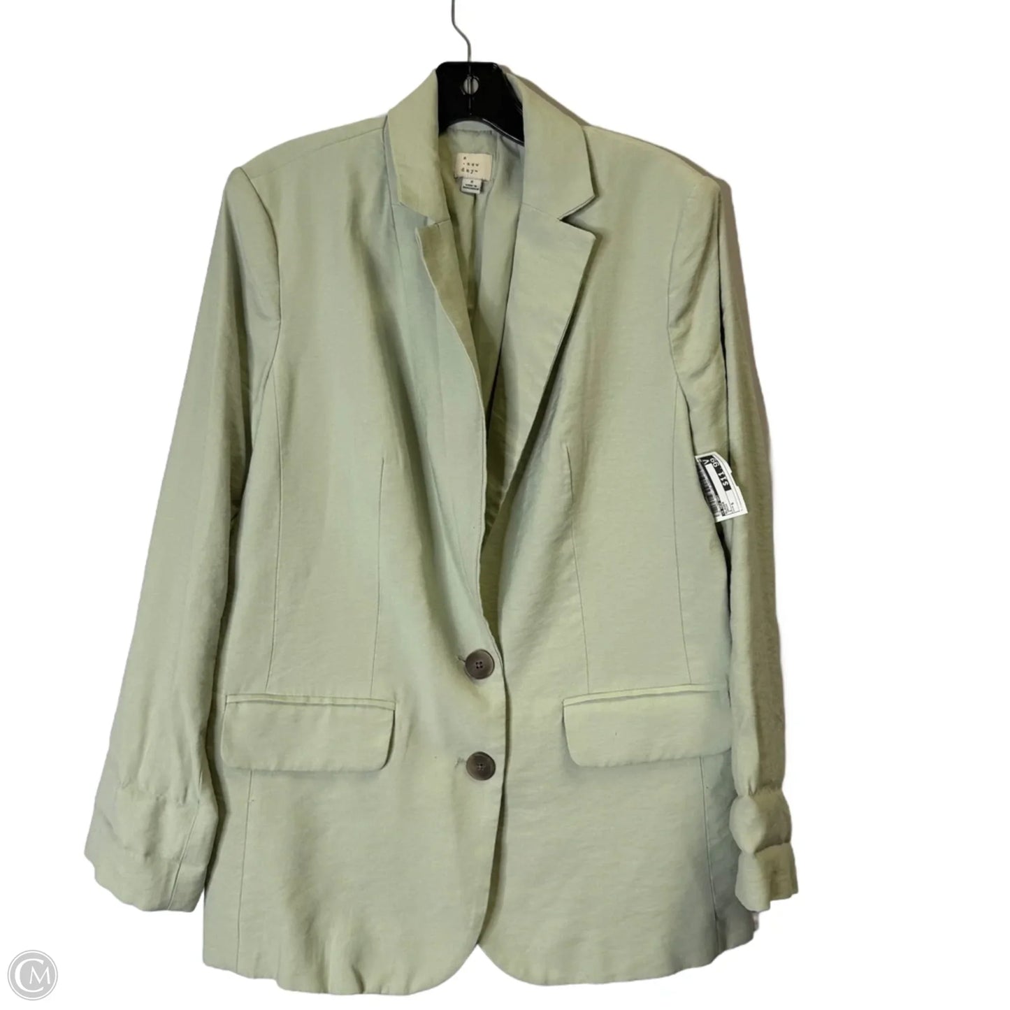 Blazer By A New Day In Green, Size: S