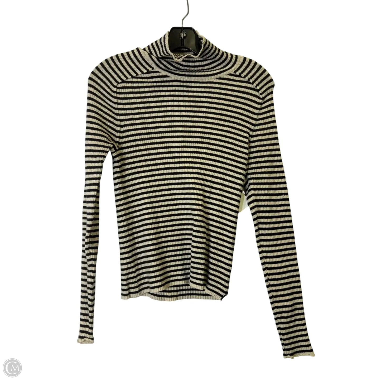 Top Long Sleeve By Universal Thread In Striped Pattern, Size: Xxl