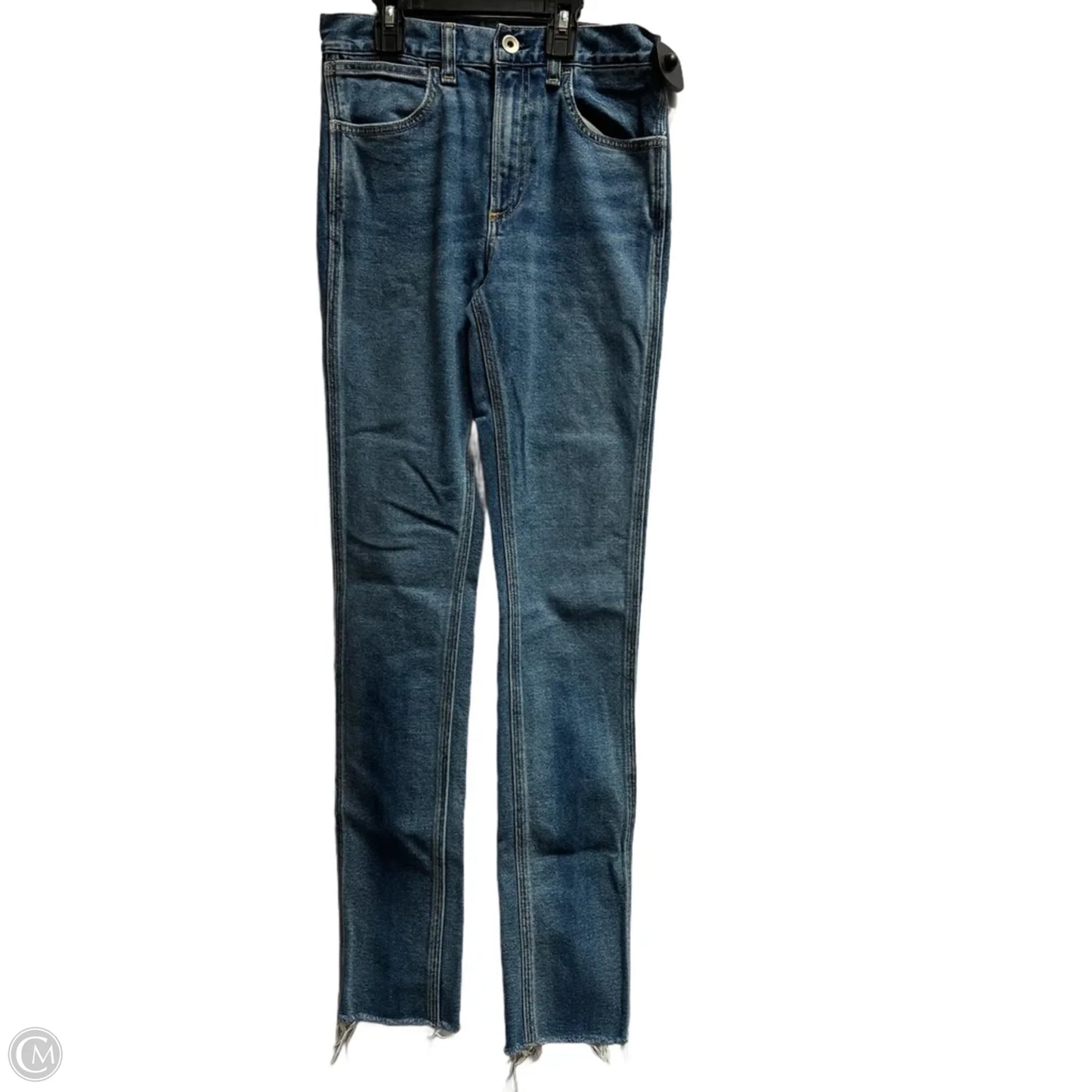 Jeans Skinny By Rag And Bone In Blue Denim, Size: 2