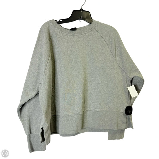 Athletic Sweatshirt Crewneck By Nike Apparel In Grey, Size: 2x