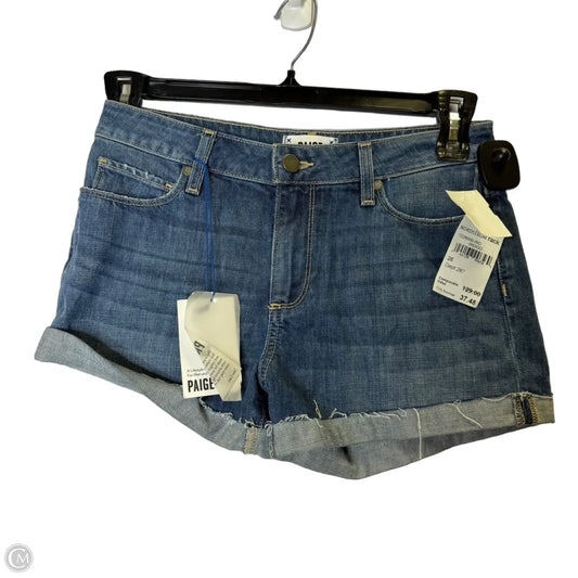 Shorts By Paige In Blue Denim, Size: 2