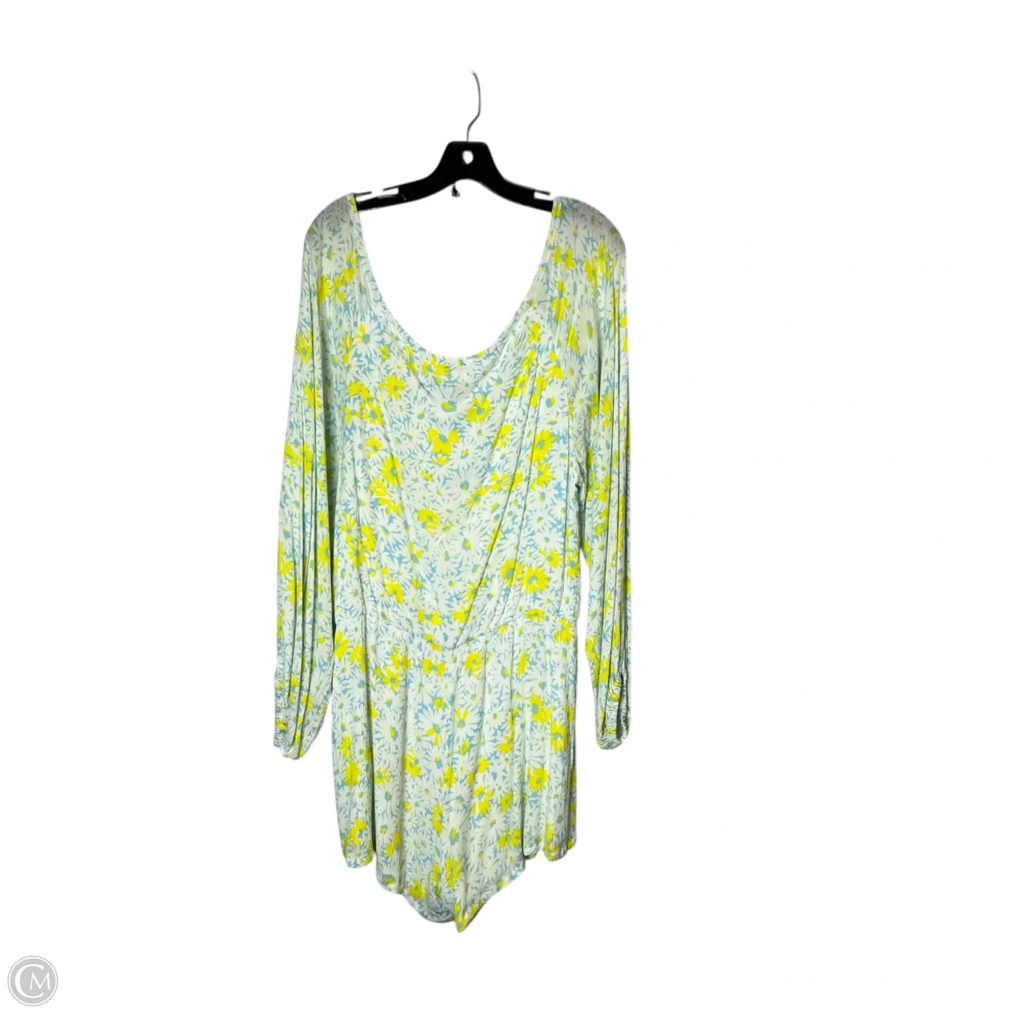 Romper By Chaser In Yellow, Size: L