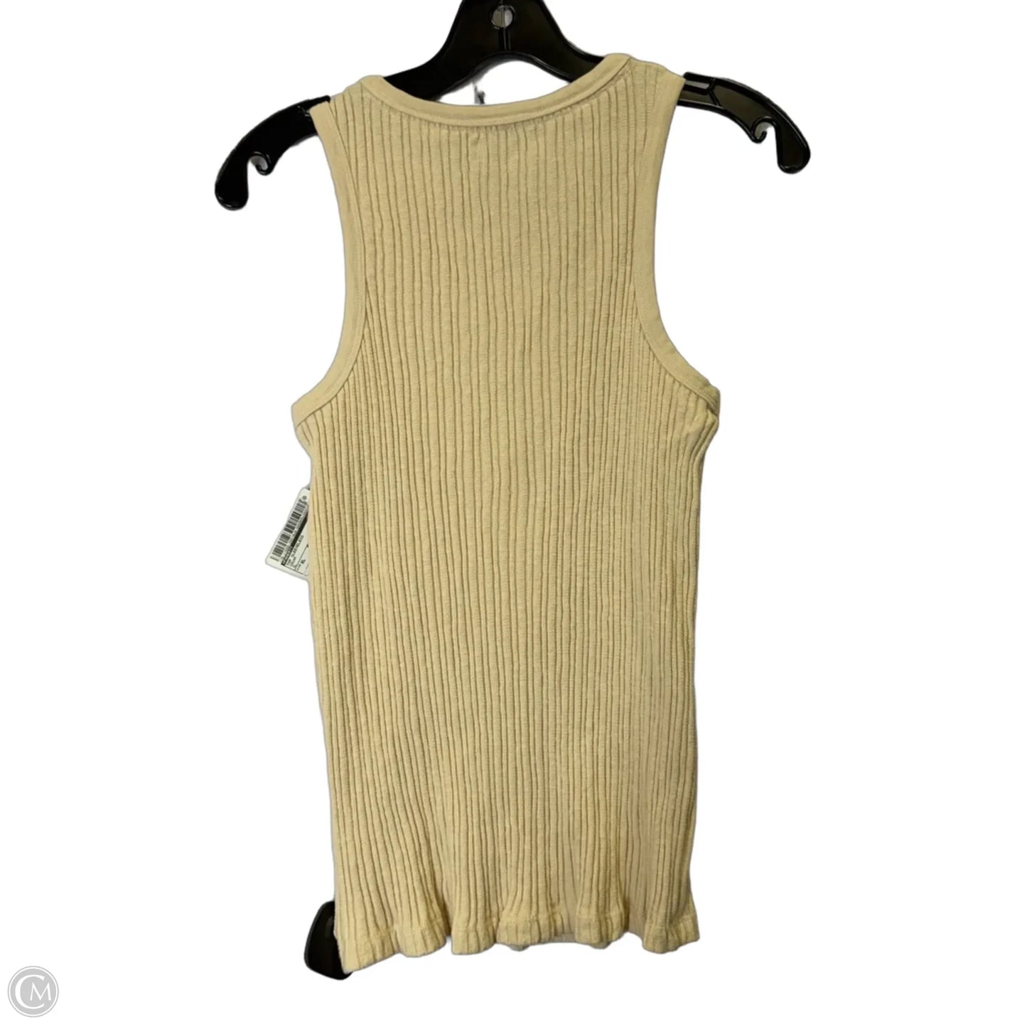 Top Sleeveless By Faherty In Cream, Size: Xl