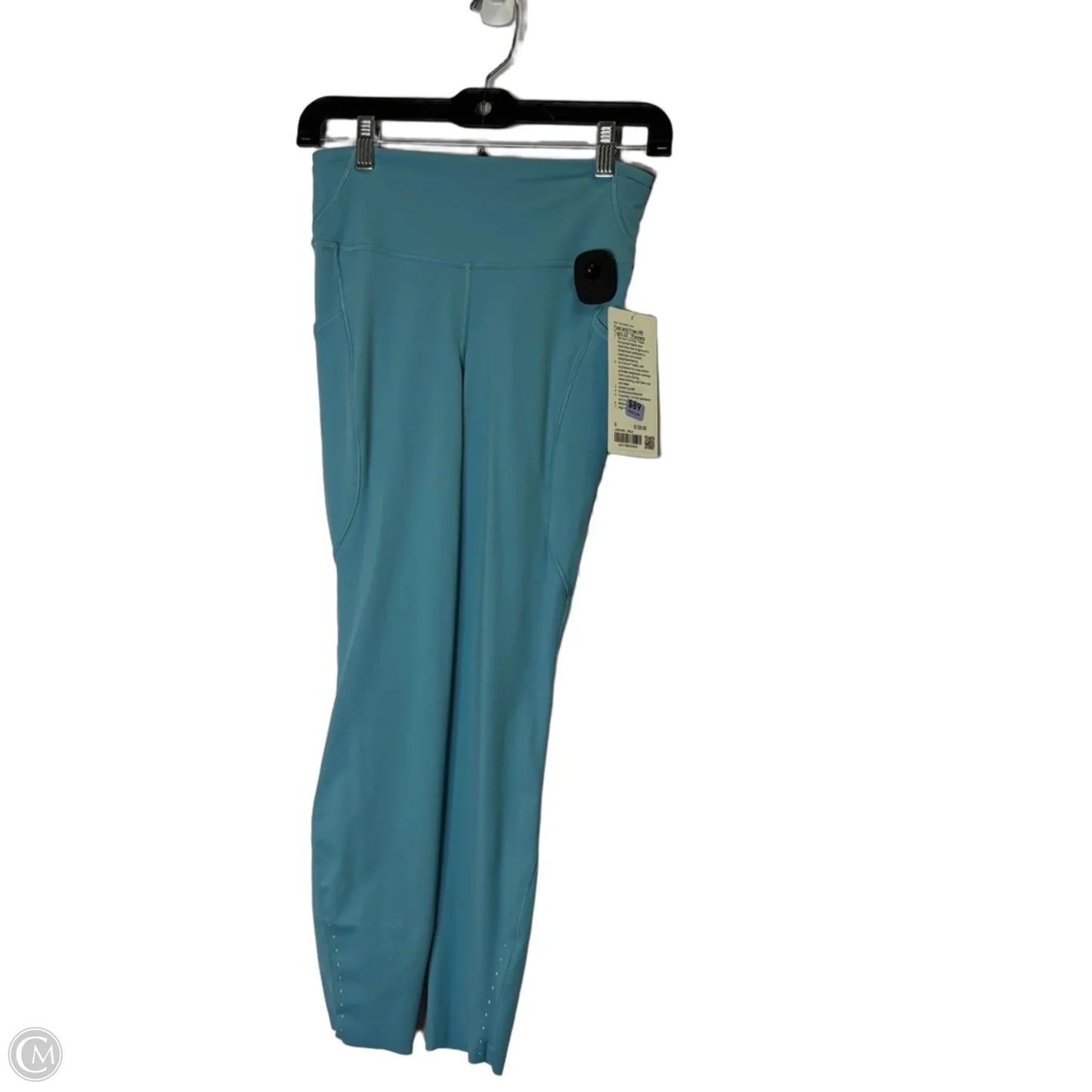 Athletic Leggings By Lululemon In Blue, Size: 6