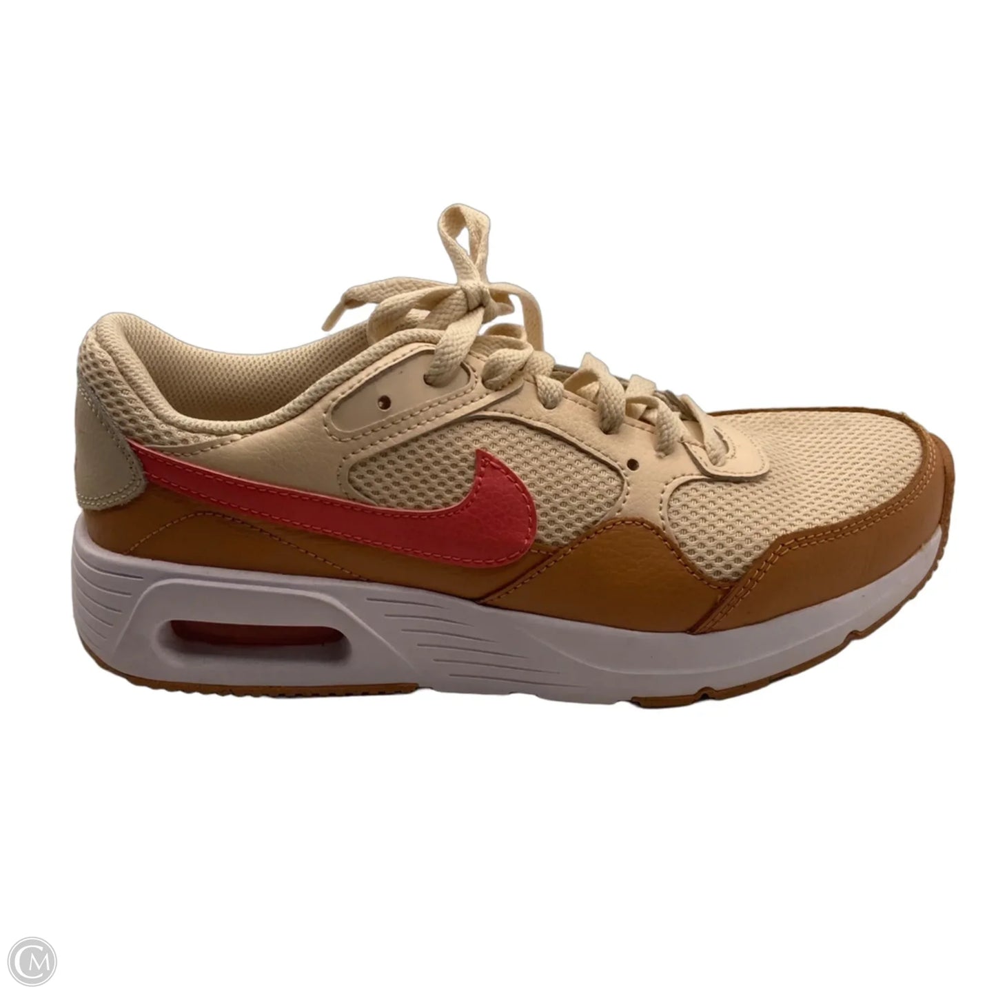 Shoes Sneakers By Nike In Cream & Tan, Size: 8.5