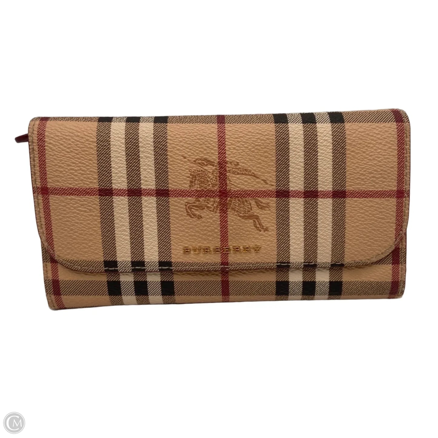 Wallet Luxury Designer By Burberry, Size: Medium