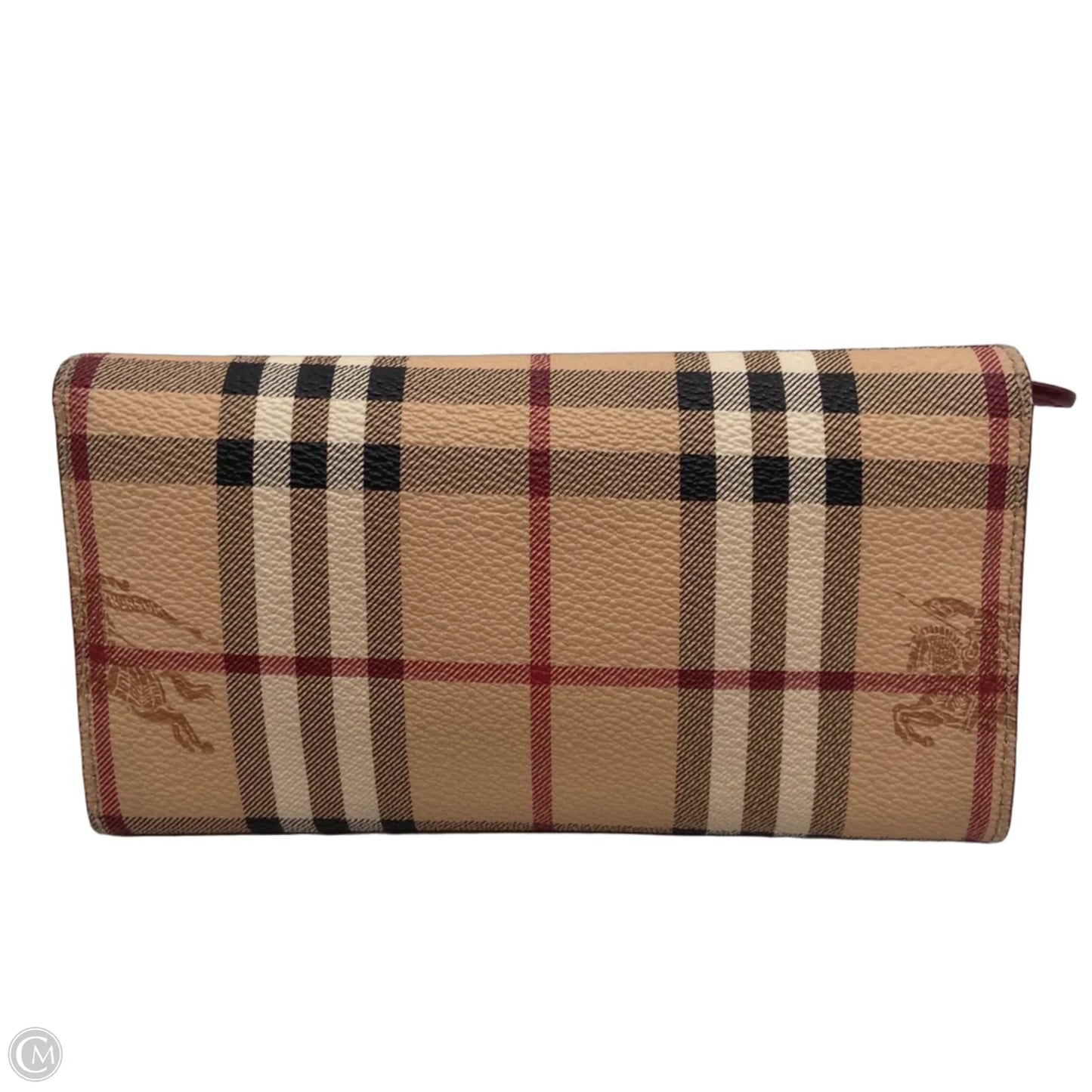 Wallet Luxury Designer By Burberry, Size: Medium