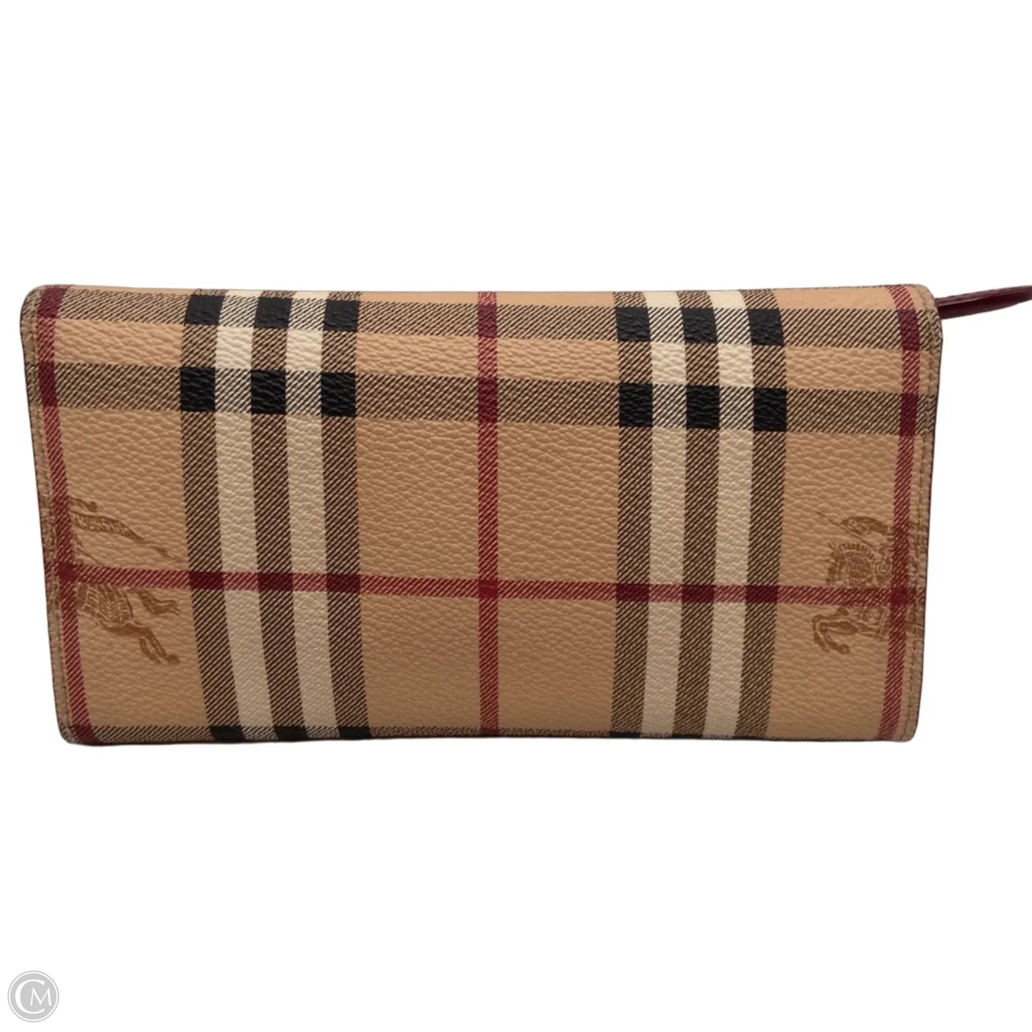 Wallet Luxury Designer By Burberry, Size: Medium