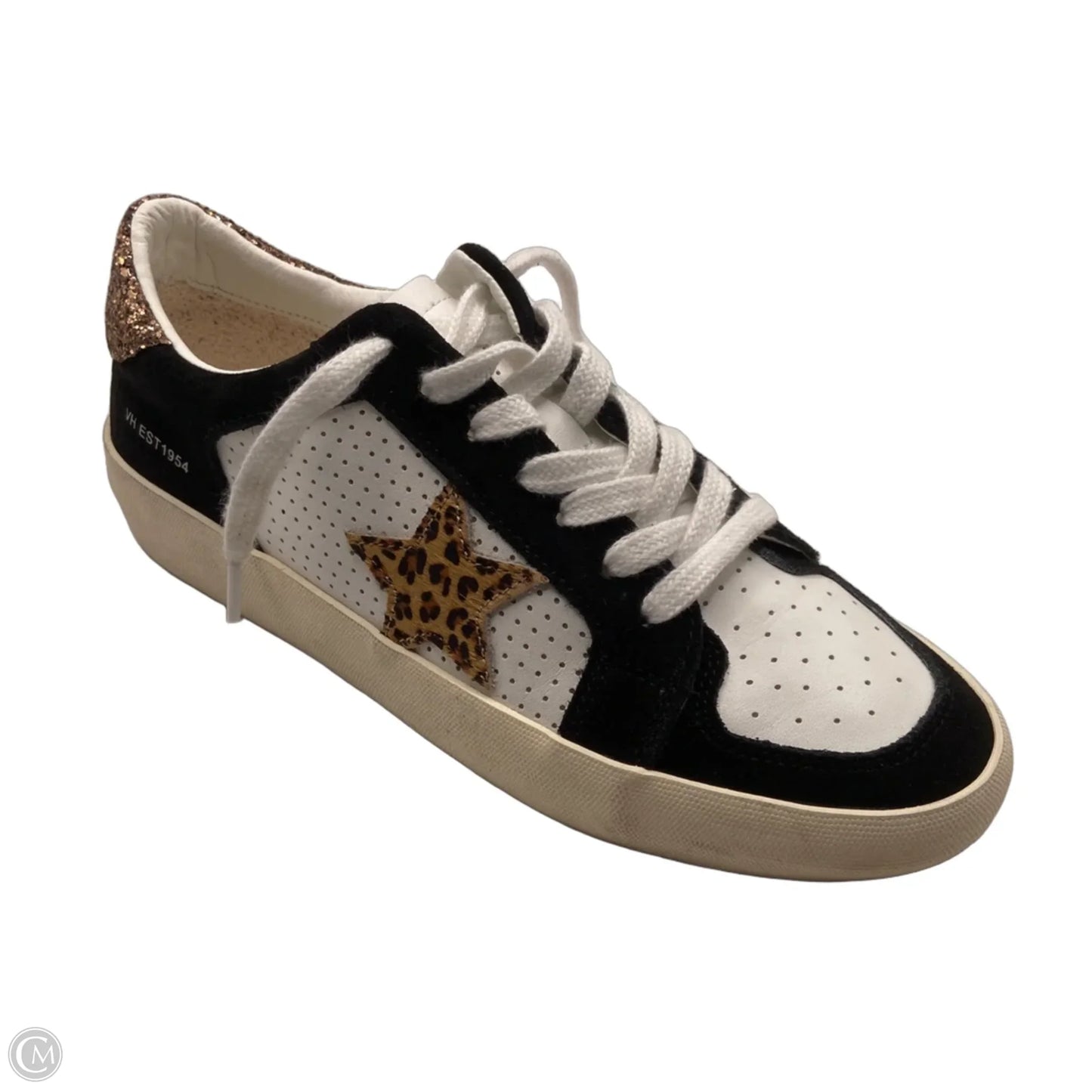 Shoes Sneakers By Vintage Havana In Black & White, Size: 10