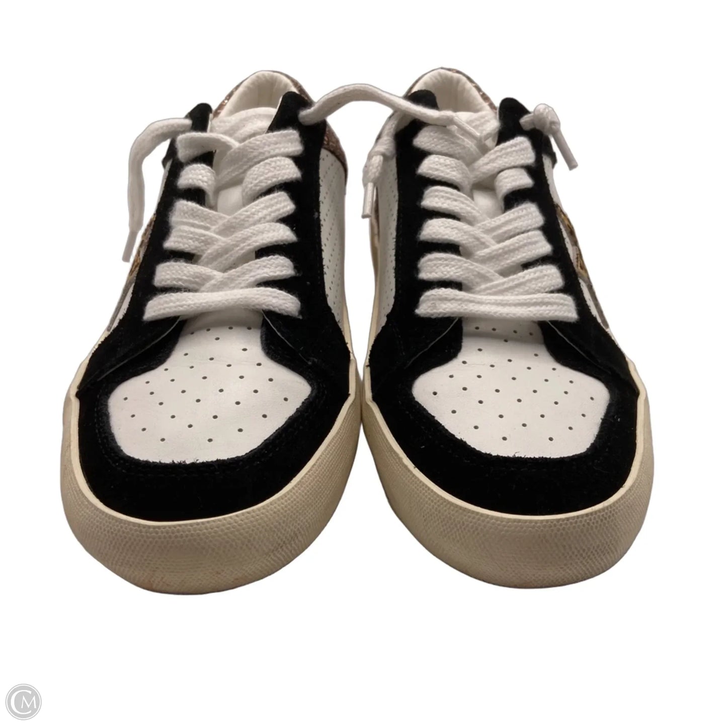 Shoes Sneakers By Vintage Havana In Black & White, Size: 10