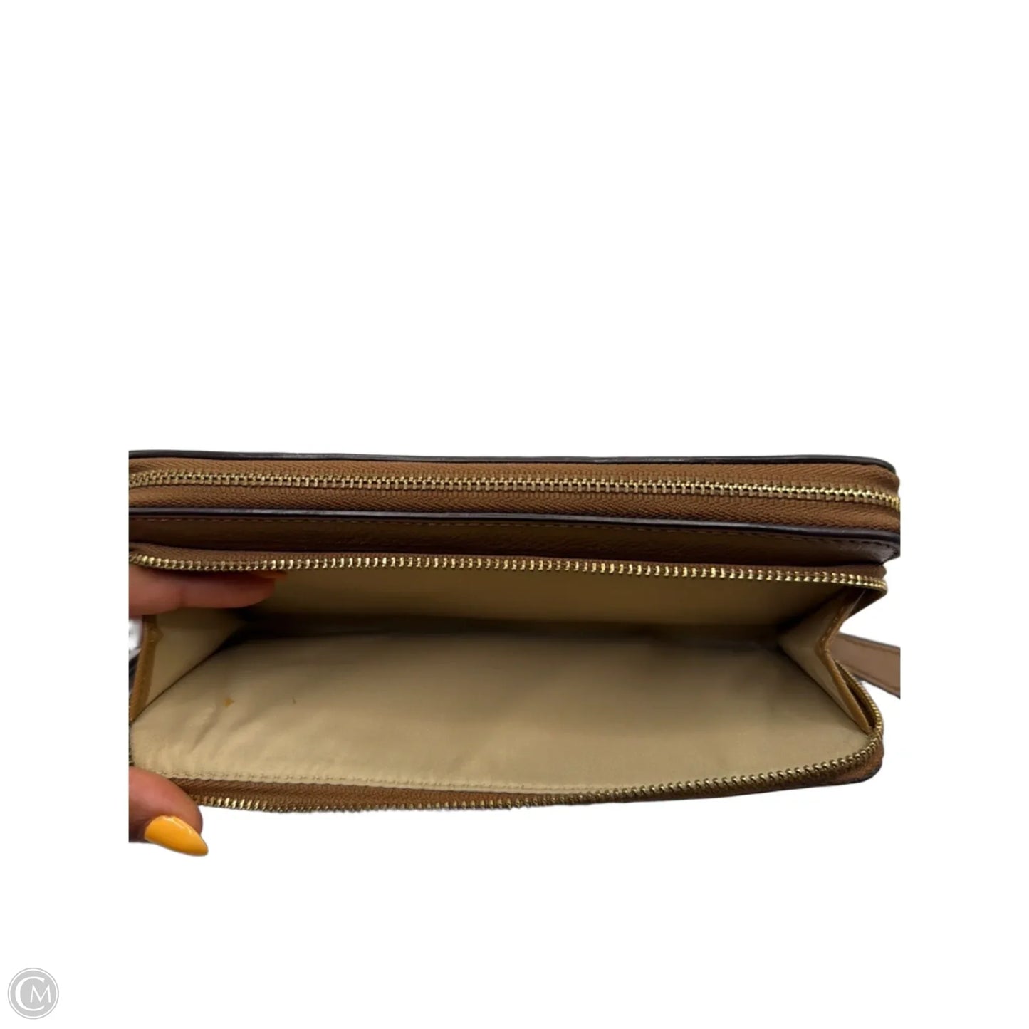 Wristlet Designer By Coach, Size: Large