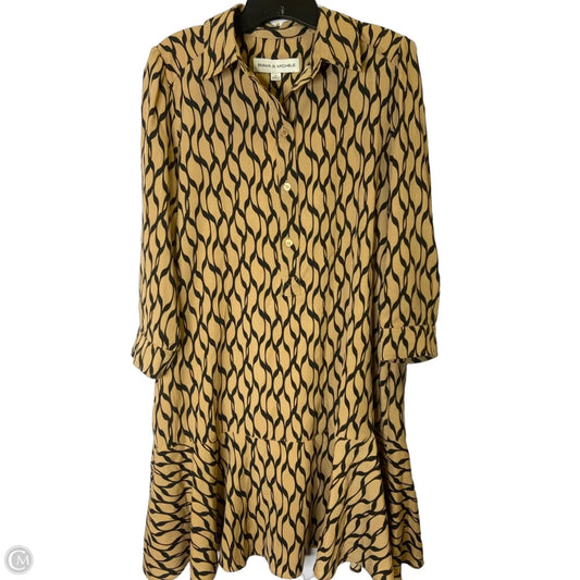 Dress Casual Short By Emma And Michele In Tan, Size: M