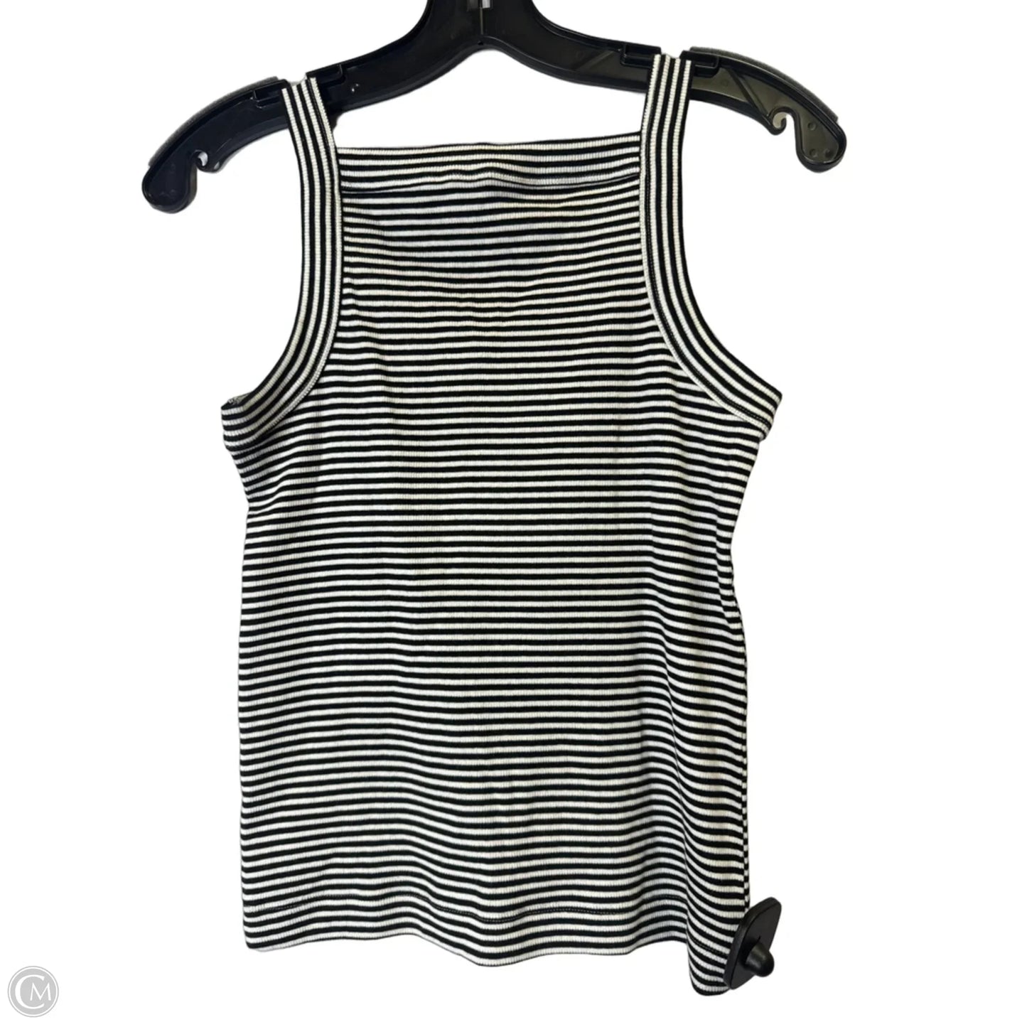 Top Sleeveless By Loft In Striped Pattern, Size: S