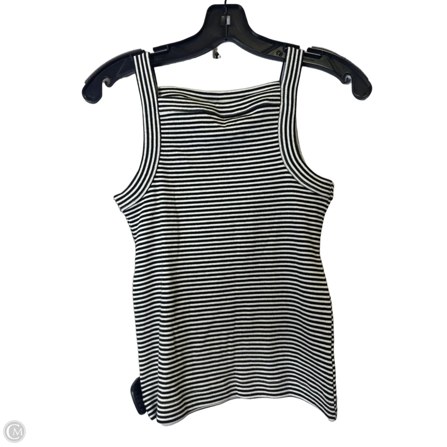 Top Sleeveless By Loft In Striped Pattern, Size: S