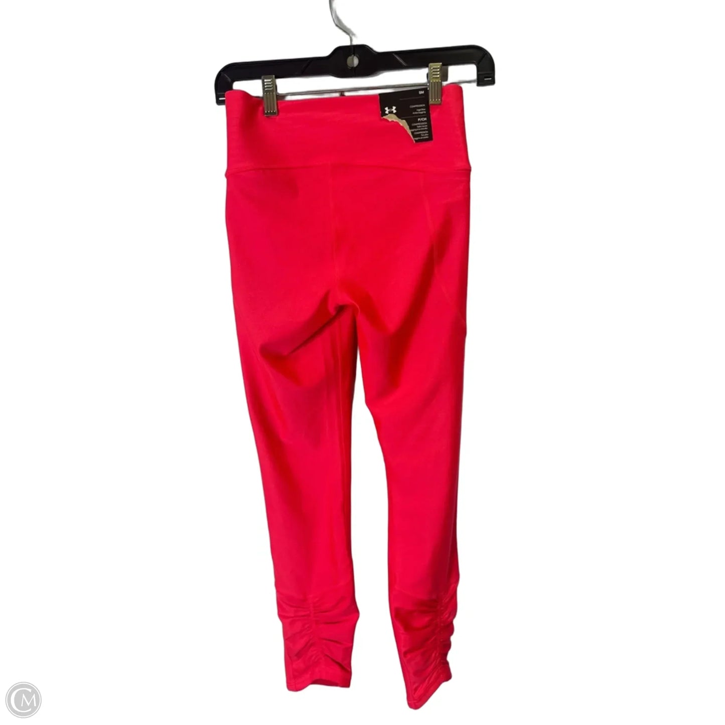 Athletic Leggings By Under Armour In Pink, Size: S