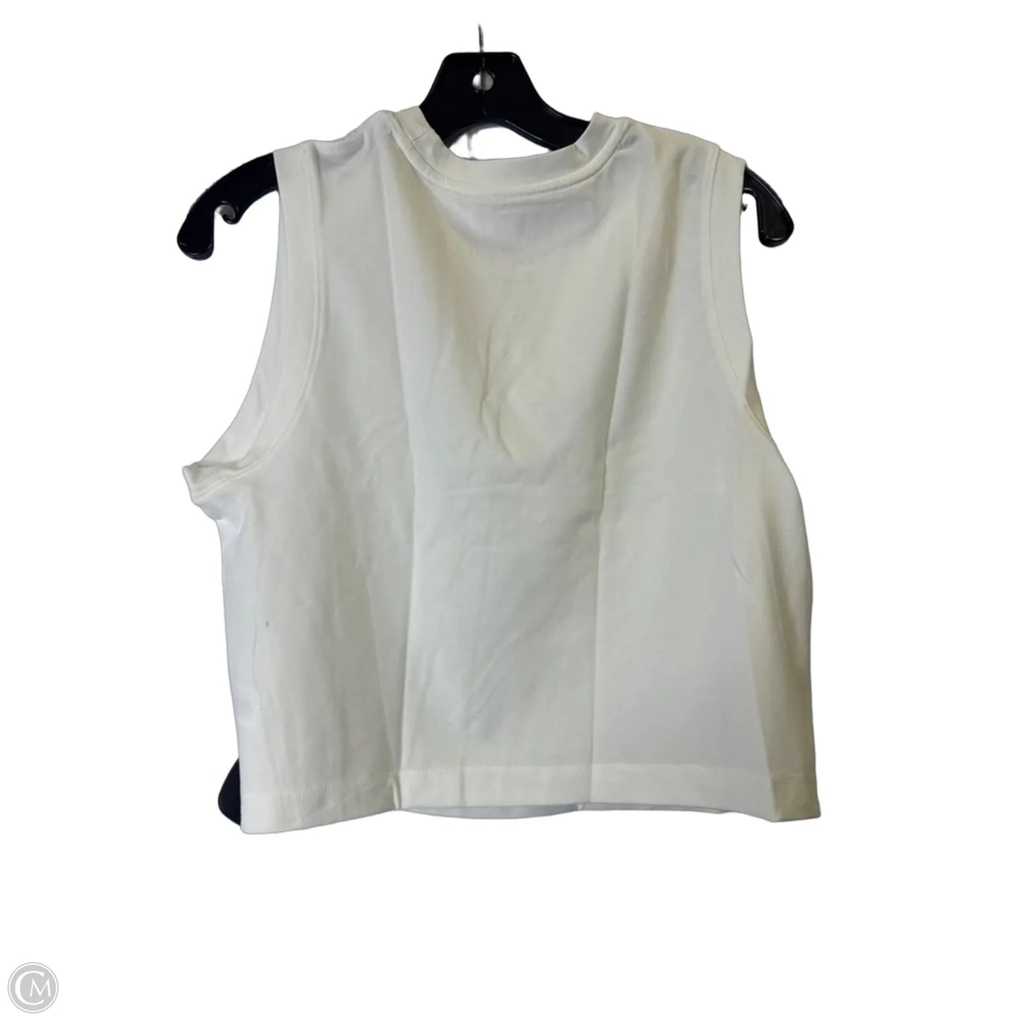 Top Sleeveless Basic By A New Day In White, Size: S