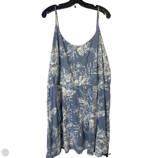 Dress Casual Short By Old Navy In Blue, Size: Xxl