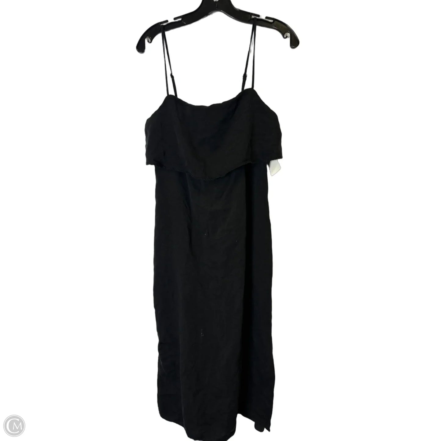 Dress Casual Midi By Anthropologie In Black, Size: 8