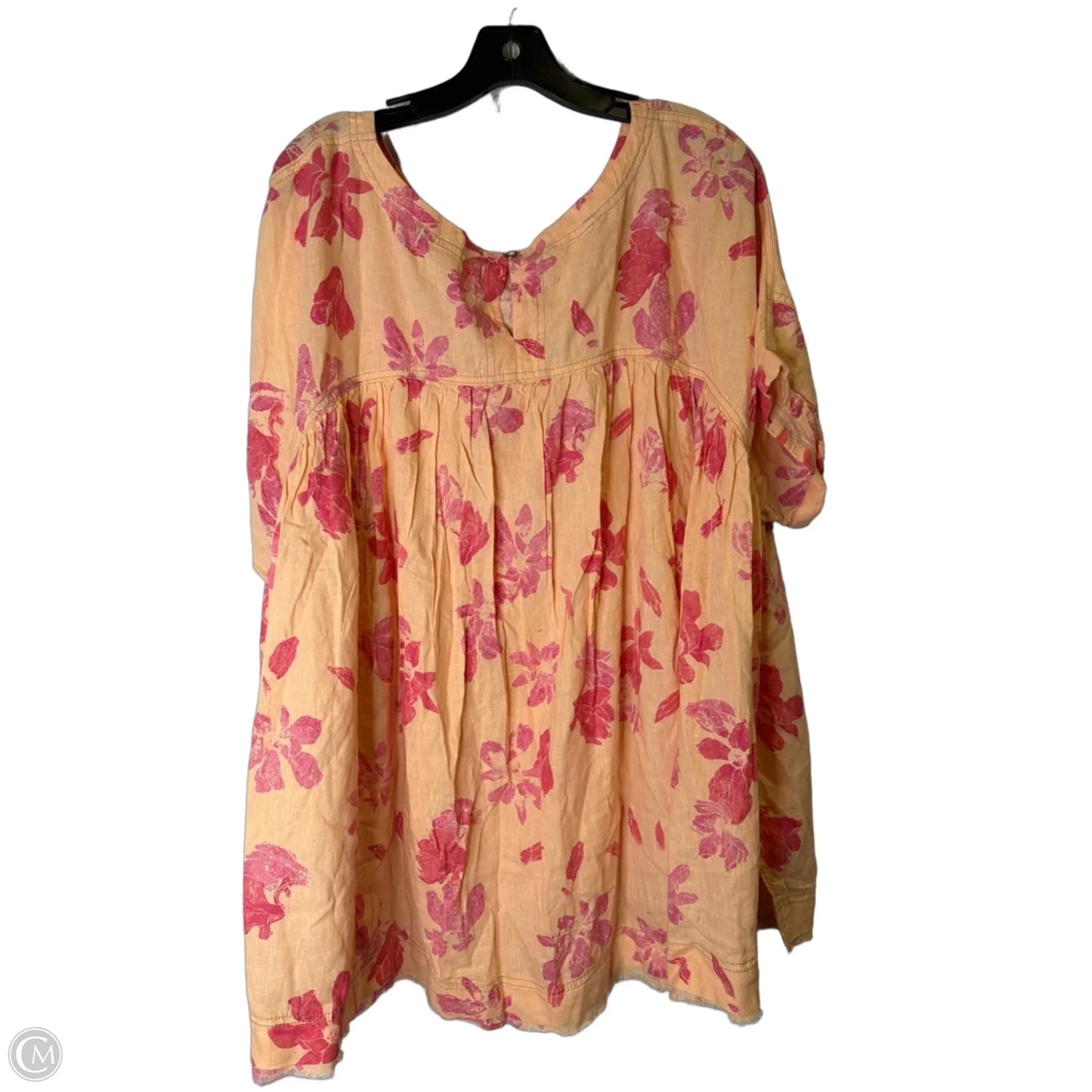 Top Short Sleeve By We The Free In Pink, Size: Xl