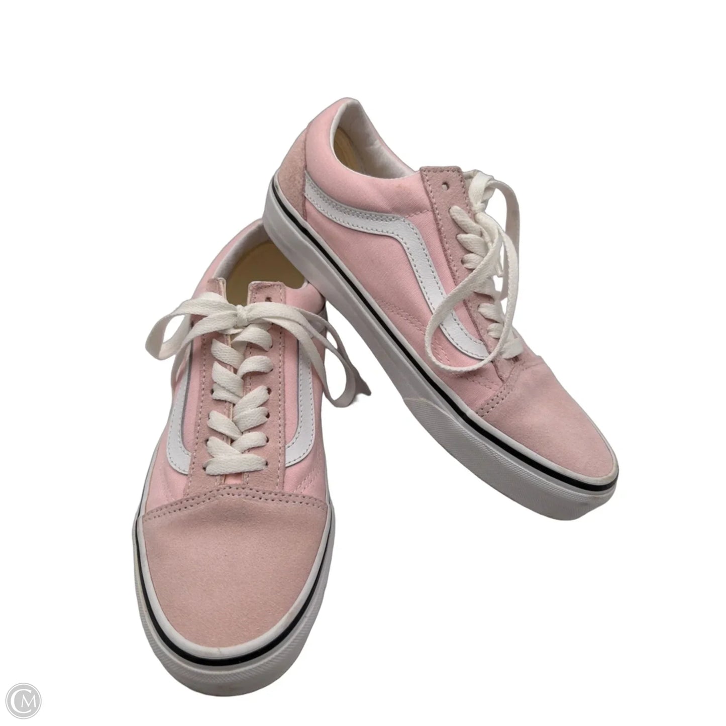 Shoes Sneakers By Vans In Pink, Size: 8