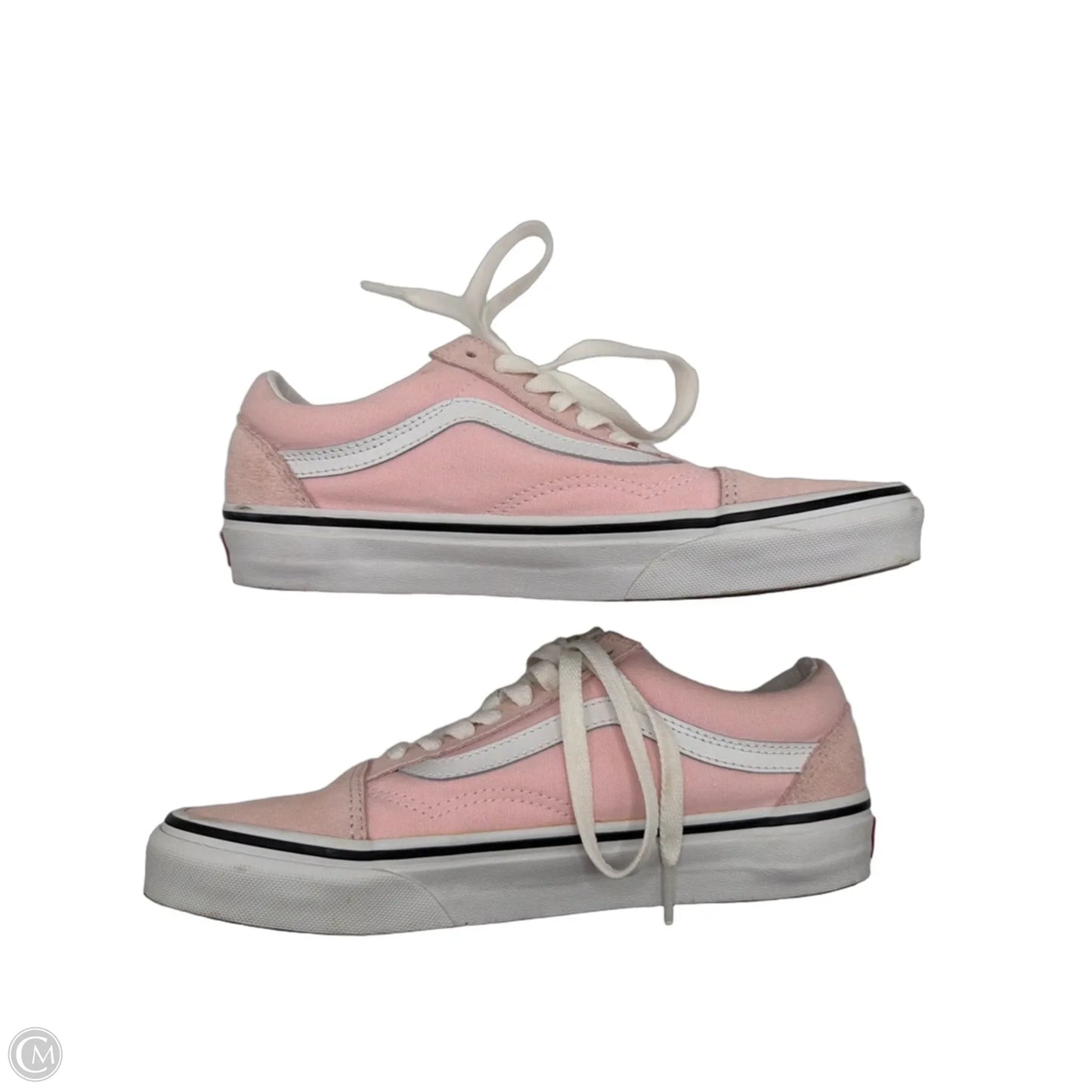Shoes Sneakers By Vans In Pink, Size: 8