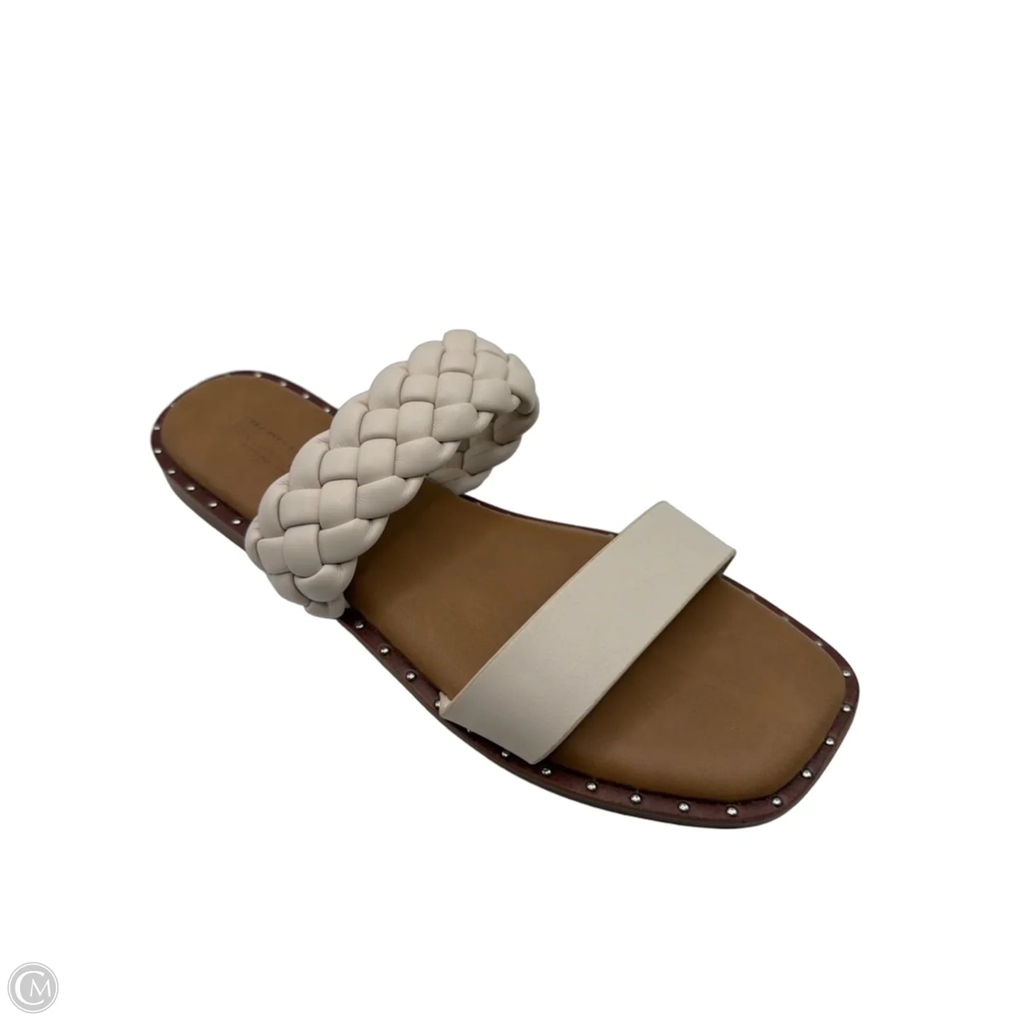 Sandals Flats By Cushionaire In Cream, Size: 9
