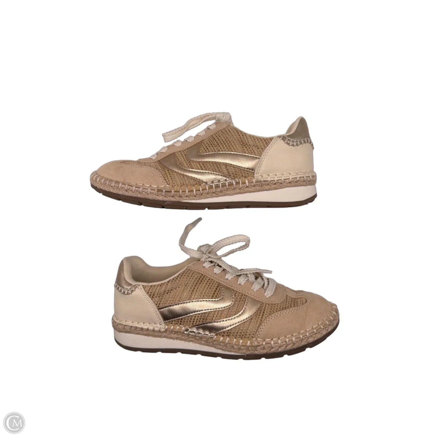 Shoes Sneakers By Universal Thread In Cream, Size: 6