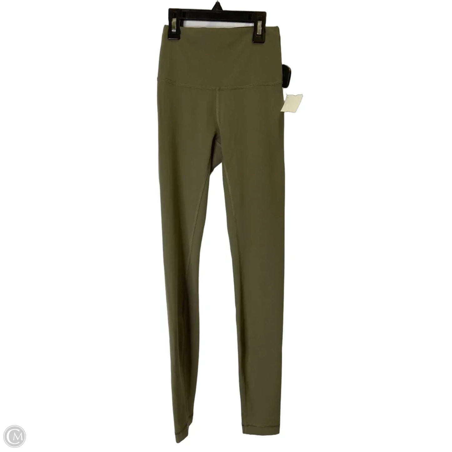 Athletic Leggings By Lululemon In Green, Size: 2