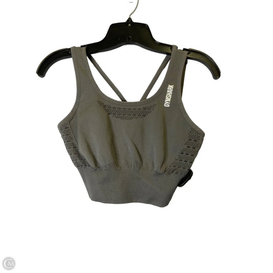 Athletic Bra By Gym Shark In Grey, Size: S