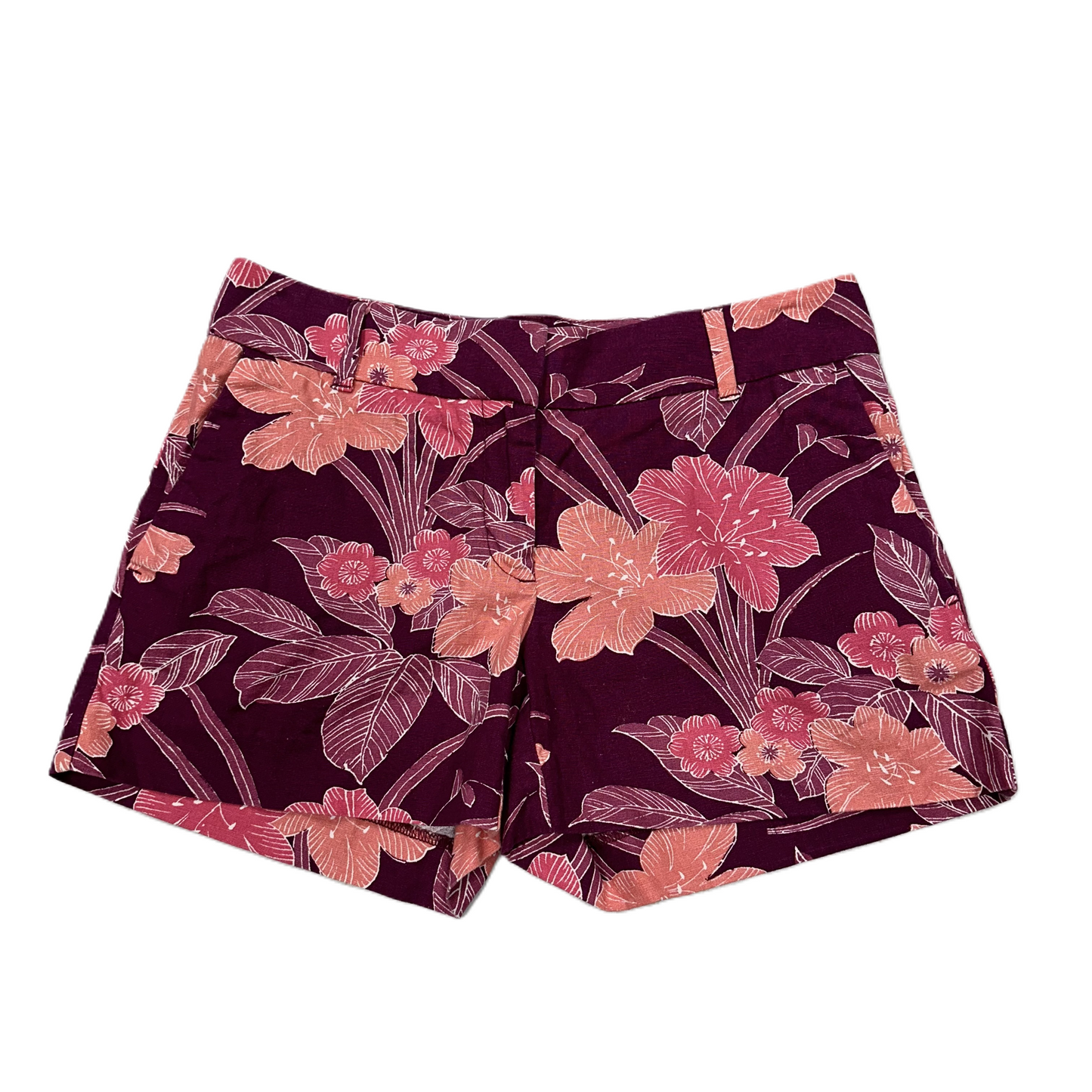 Pink & Purple Shorts By Loft, Size: 2