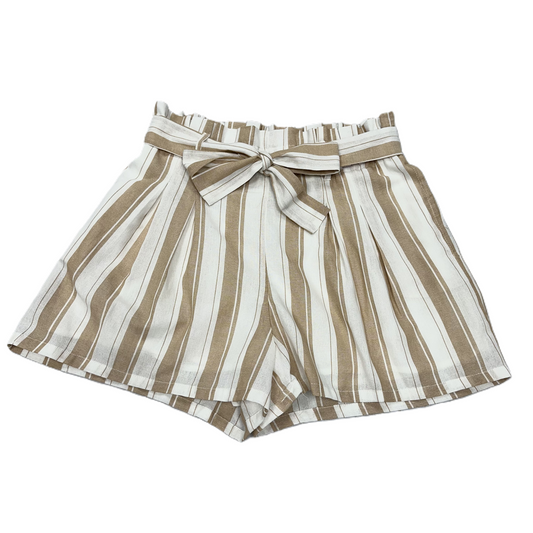 Striped Pattern Shorts By Alya, Size: L