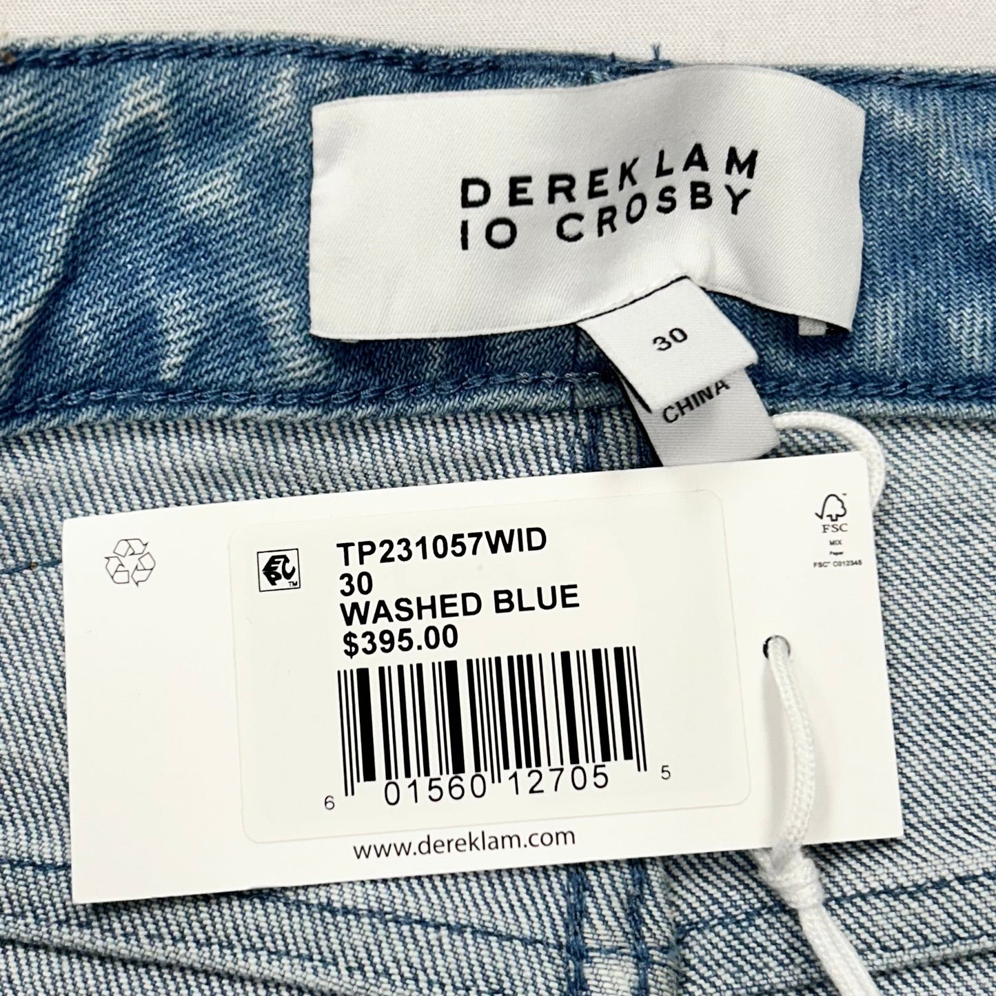 Blue Denim Jeans Designer By Derek Lam, Size: 10