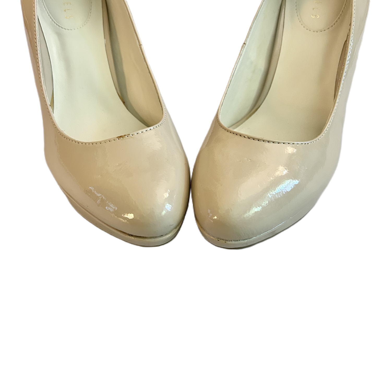 Tan Shoes Heels Stiletto By Nickles, Size: 9.5