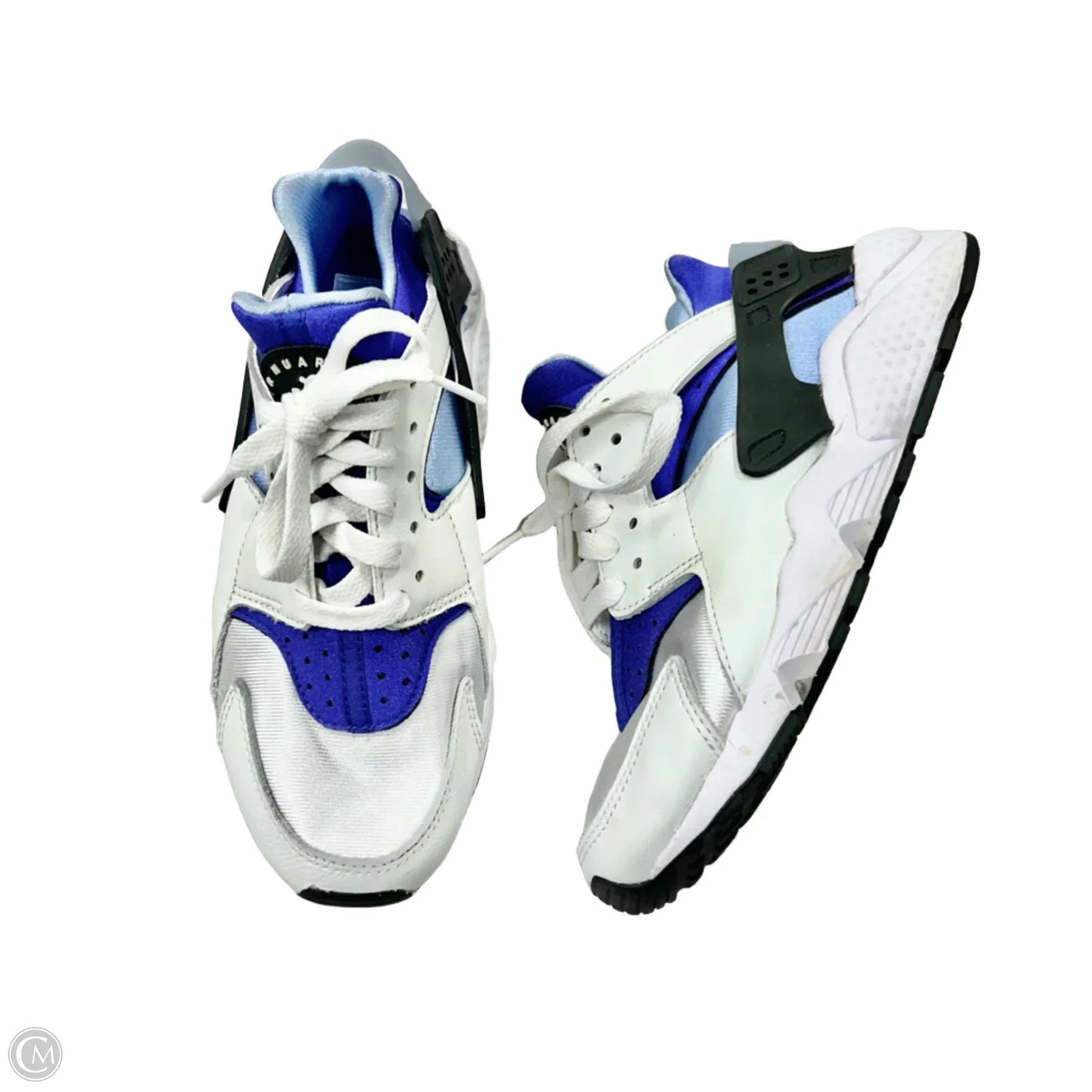 Shoes Sneakers By Nike In Blue & White, Size: 6.5