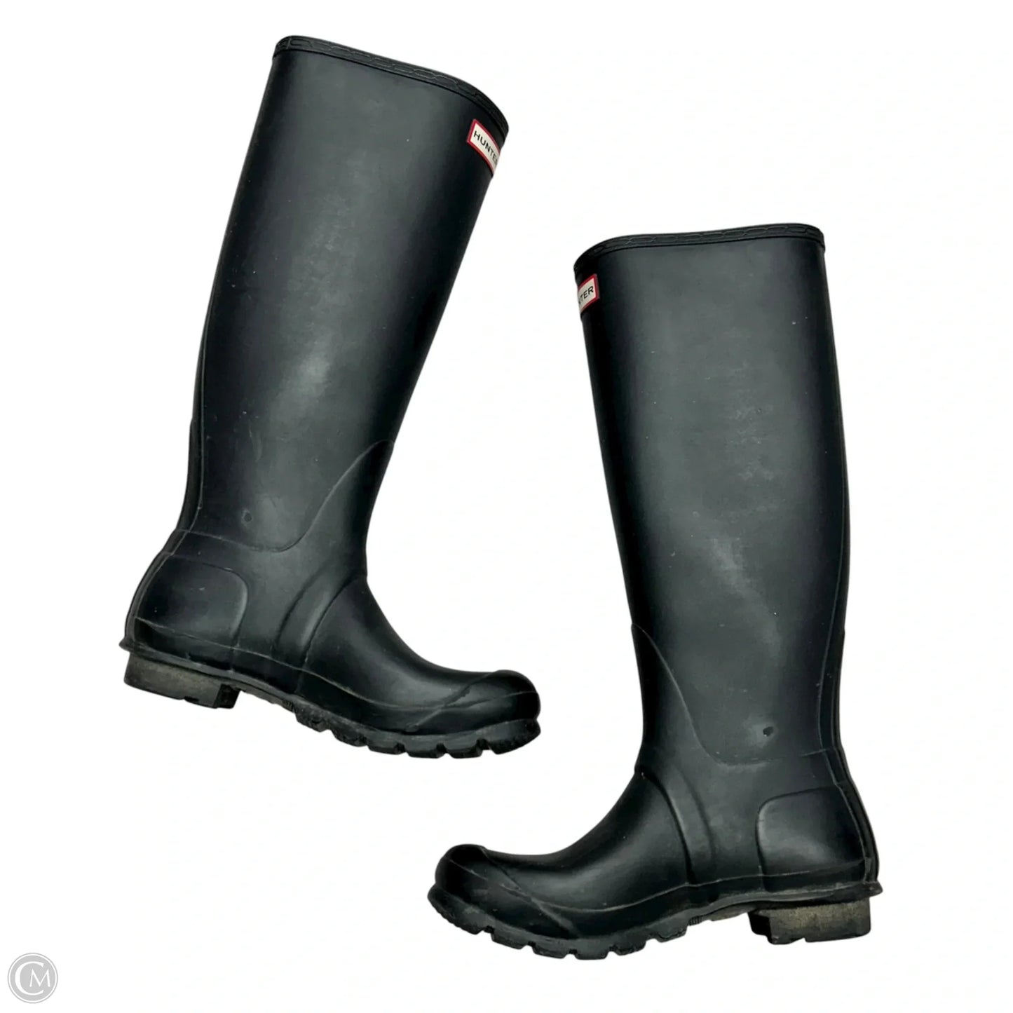 Boots Rain By Hunter In Black, Size: 8